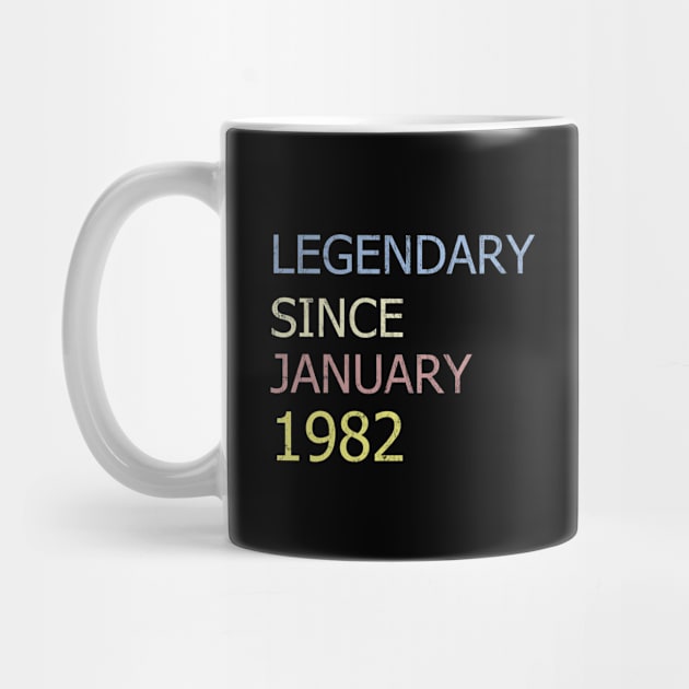 LEGENDARY SINCE JANUARY 1982 by BK55